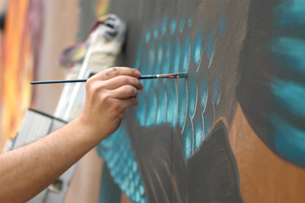 Fresque murale Dubai Canvas_Etien’_Street art Dubai_Mural-Studio