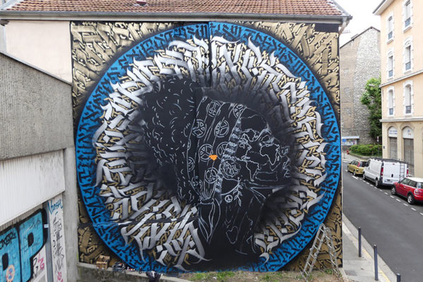 L’arme de paix_Snek-Grenoble Streetart Fest_Mural-Studio