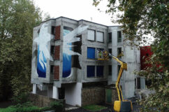 Anamorphose points de vue festival_street-art_Bayonne_Mural-Studio