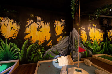 fresque murale intérieure jugnle - Mural Studio