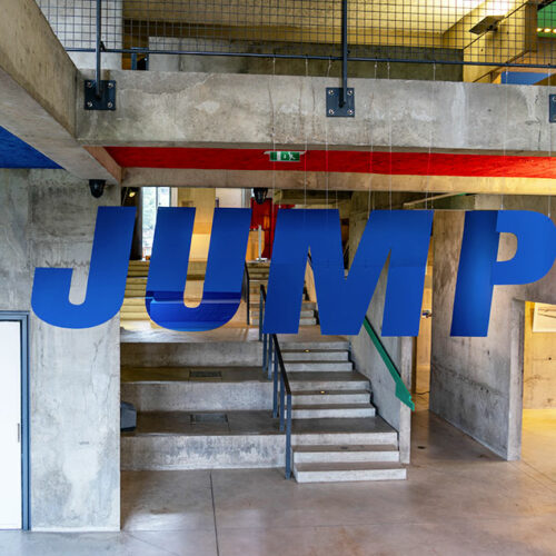 anamorphose aérienne Jump
