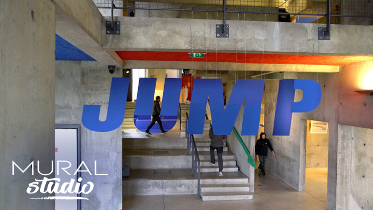 anamorphose aérienne Jump